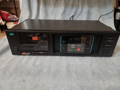 Vintage Sansui Cassette Deck D-59M For Parts or Repair Only Powers On Stereo VTG