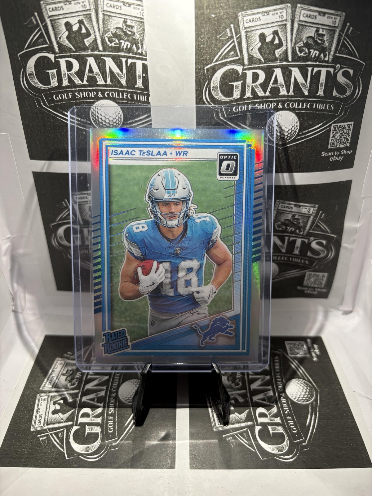 2025 Donruss Optic #219 Isaac TeSlaa Holo