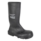Dunlop Donwell Mens Safety Wellington Boots Outdoor Protective Wellies Black