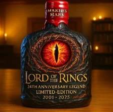 The Lord of the Rings Whiskey Bottle - Collectible Fantasy Memorabilia