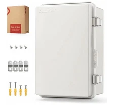 UL94-V0 Outdoor Electrical Box 11.4"x7.5"x5.5" Pro Waterproof Junction Box We...