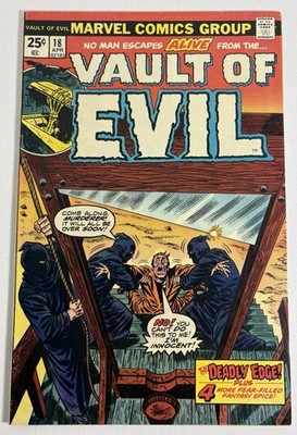Vault Of Evil #18 (1975) - Bronze-Age Horror With A Deadly Edge!