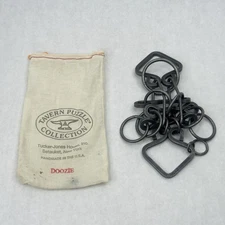 Tavern Puzzle Collection Tucker Jones House "DOOZIE" Metal Difficult w/ Bag
