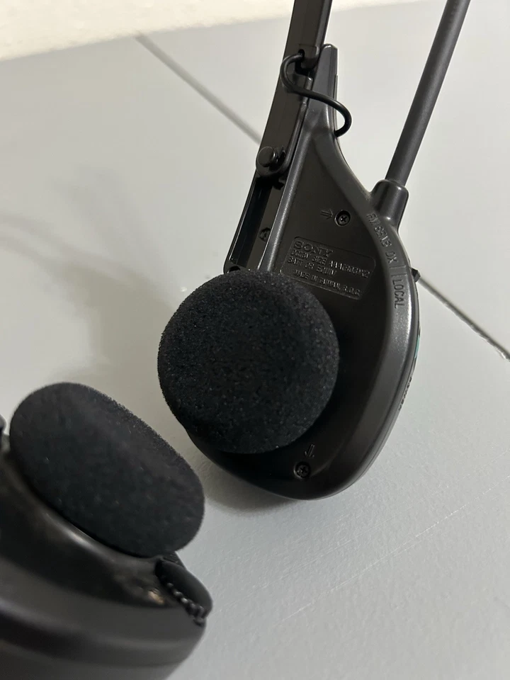 Auriculares de radio portátiles Walkman Sony SRF-HM22 FM/AM de colección probados funcionando Foto 3 de 4