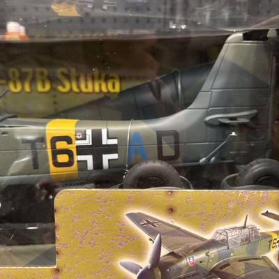 【現状品】21st センチュリートイズ Ju-87B STUKA 1:18 Ju-87B Stuka The Ultimate Soldier XD 1:18 Germany 21st Century