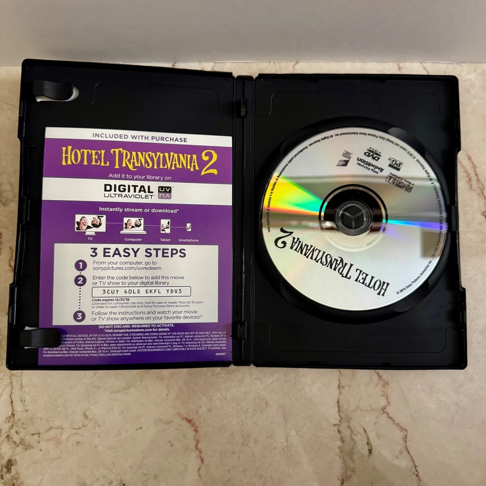 Finding Nemo Hotel Transylvania 2 Madagascar DVD Movie Family Bundle Foto 4 de 4