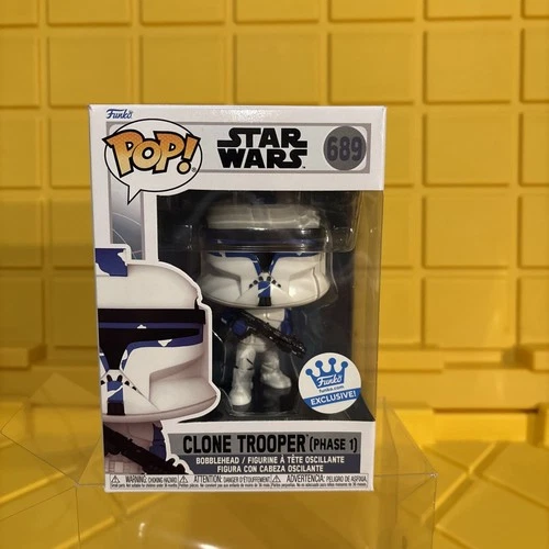 Funko Pop! Vinyl: Star Wars - Clone Trooper (Phase 1) - Funko (Exclusive) #689