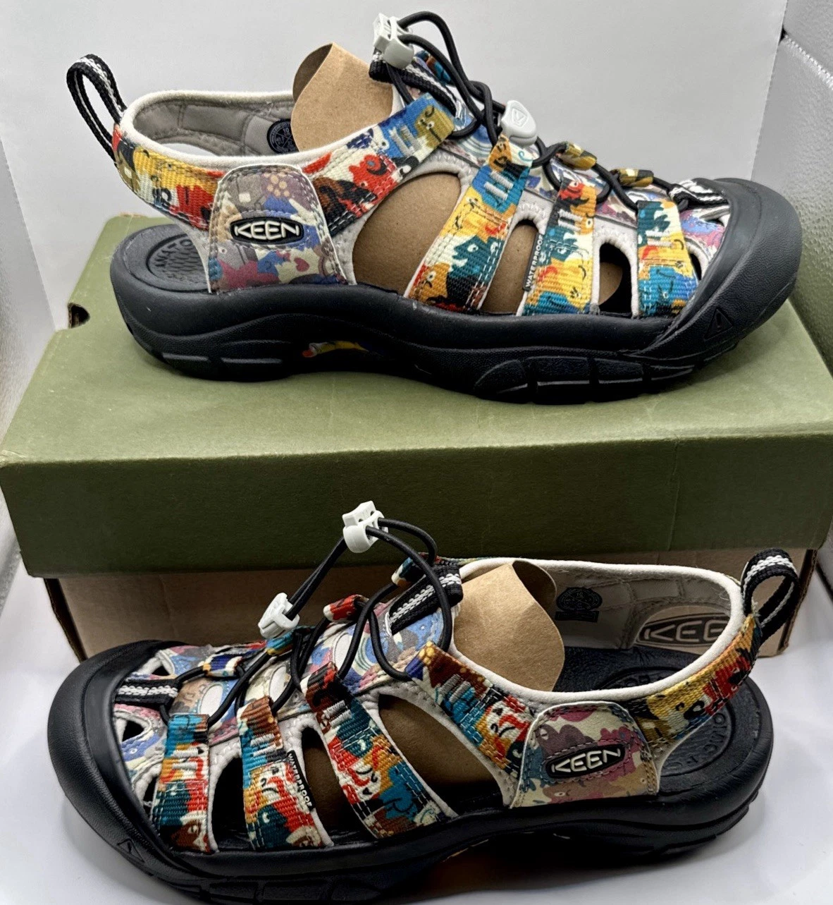 KEEN Women's Newport H2 Closed Toe Water Sandals (FACE) Sz 9-10 (run small) NIB