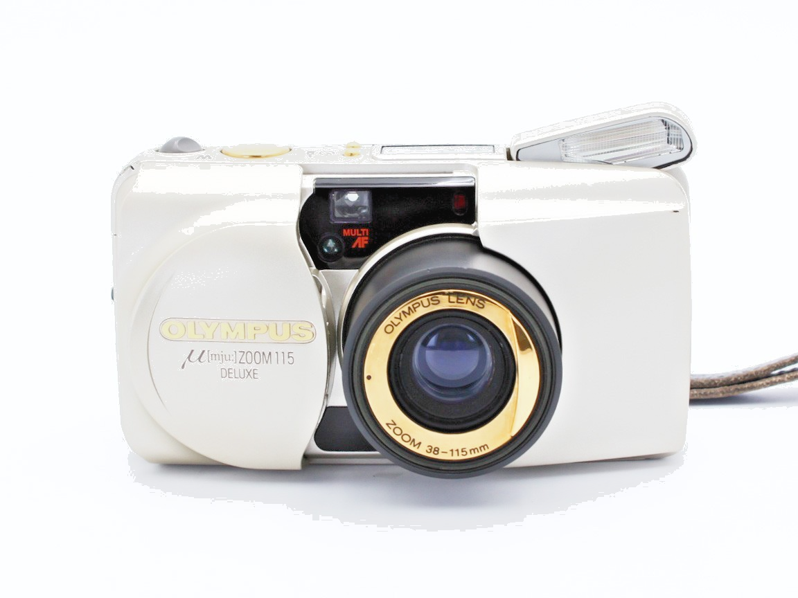 EXC+5] Olympus μ mju Zoom 115 Deluxe Point & Shoot 35mm Film