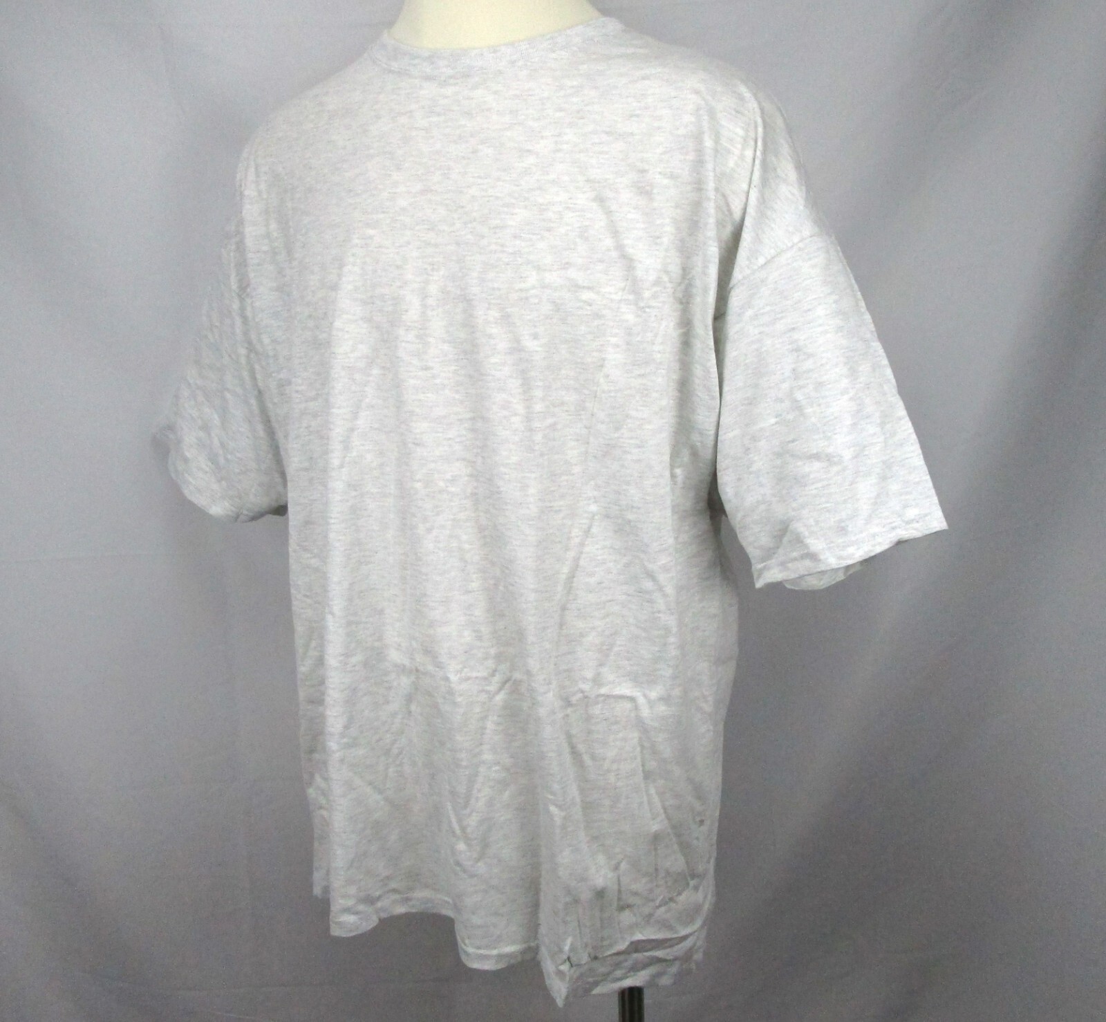 ALTRA Hanes T Shirt Uomo Nano T Taglia 3XL Abbigliamento Casual Grigio Cenere Manica Corta