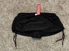 NEW Merona Black Swim Skirt Bottoms Size Small