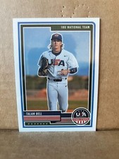 Talan Bell 2023 Panini Stars & Stripes USA Baseball Optichrome #2
