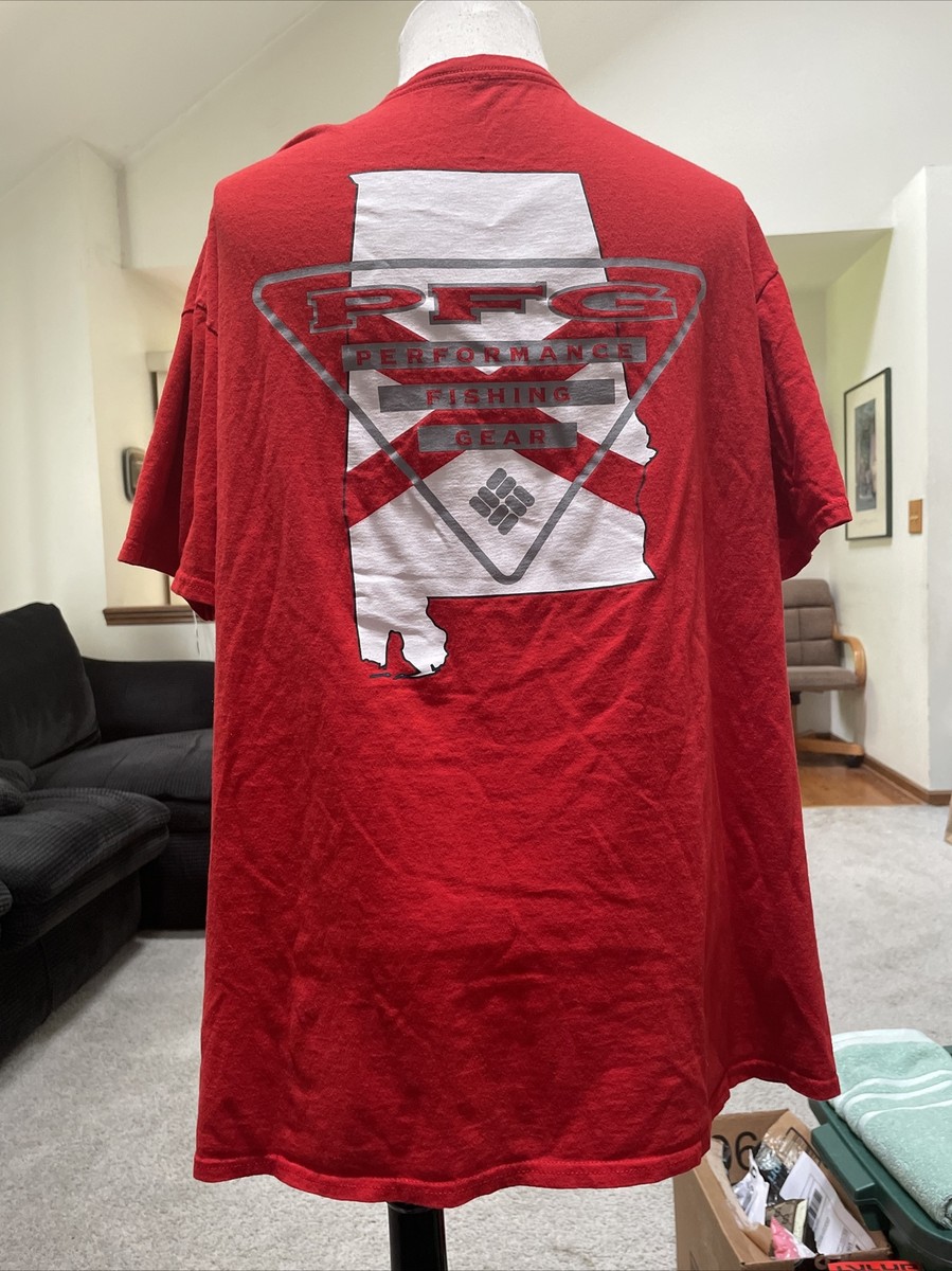 T-shirt Columbia CSC Seasonal Graphic à Manches Courtes Blanc Rouge