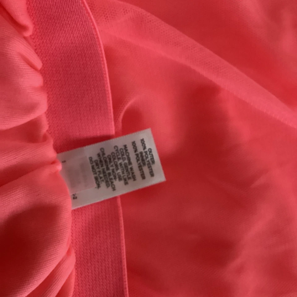 Falda Total Girl Tul Talla 7/8 Néon Rosa Cintura Elástica Nueva con Etiquetas Foto 4 de 4