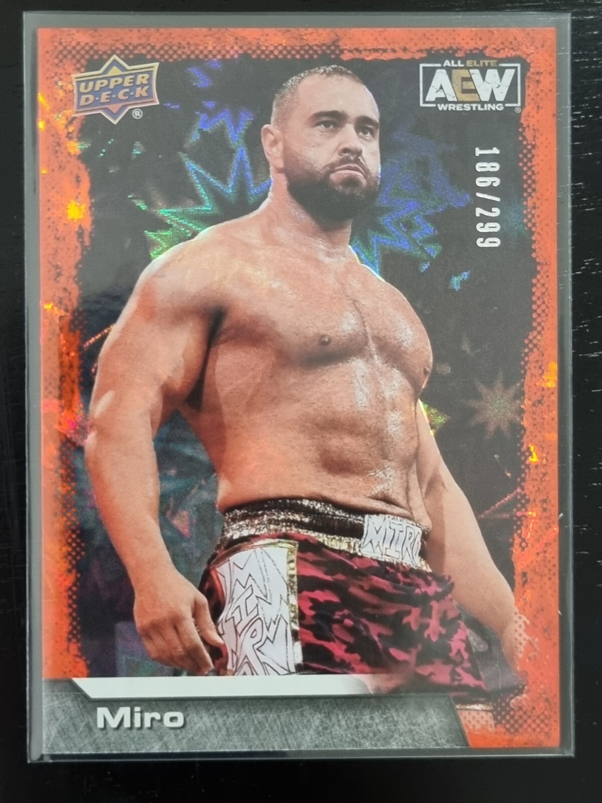 2022 AEW Miro DYNAMITE /299 Trading Card Upper Deck #90096