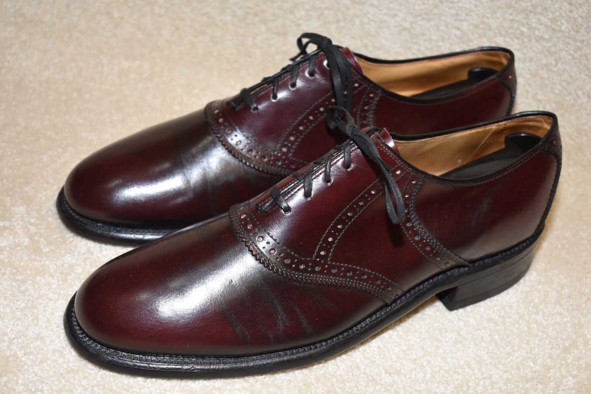 GORGEOUS JOHNSTON & MURPHY HERITAGE USA MADE SADDLE OXFORDS  display picture 3