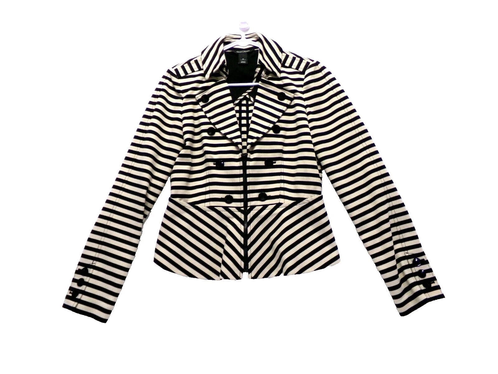 White House Black Market para mujer a rayas abrigos, chaquetas y chalecos para Mujeres