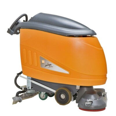 Taski Swingo 1650 Floor Scrubber W/ 4 Batteries and Charger | eBay
