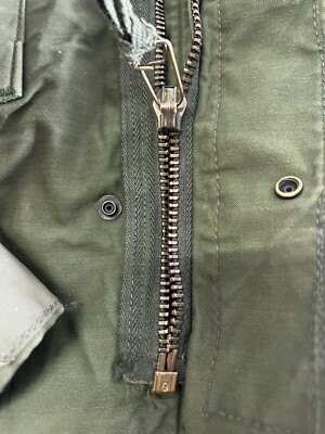 VTG 1980's M-65 Cold Weather Field Jacket Coat US Army Small Reg