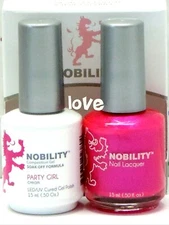 NOBILITY Gel Nail Polish 0.5fl.oz UV/LED Gel Color Duo NBCS062- Party Girl