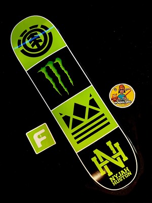 RARE Nyjah Huston Monster Energy Pro Model Element