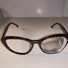 Cosmopolitan Eyeglasses Glasses Frame Animal Print Women's Eyeglasses