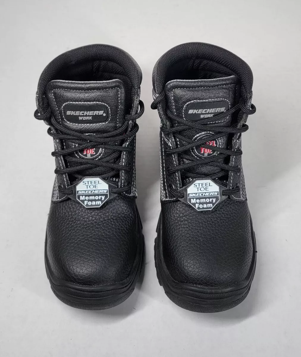 Skechers work burgin top krabok steel toe boot