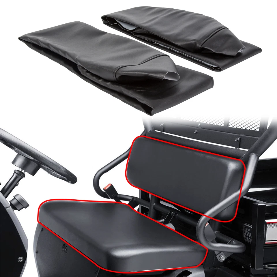 Black UTV Seat Covers Dirt-resistant For Polaris Ranger 500 /700/800 2002-2008 - Image 4 of 4