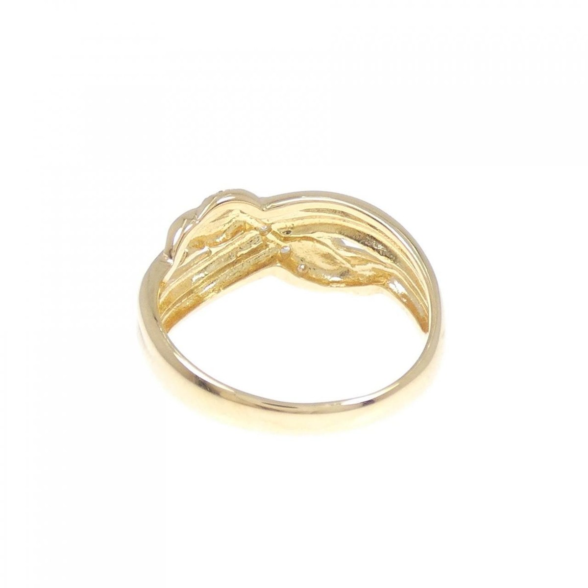 Authentic K18YG Diamond Ring 0.05CT #260-006-061-8351 | eBay Authentic K18YG Diamond Ring 0.05CT #260-006-061-8351 | eBay