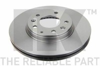 NK 203245 2X Bremsscheiben 2 StüCk Scheibenbremse Brake Discs Vorderachse Vorne