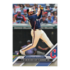 2024 Topps Now 222 Johnathan Rodriguez 1st MLB Hit Guardians W -Free Ship Alway!