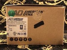 American Dynamics Analog Dome Camera Black ADCBW3895CU