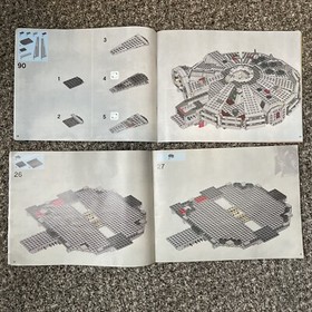 LEGO STAR WARS 7965 MILLENNIUM FALCON 2011 Instruction MANUALS 1 & 2 Only Books