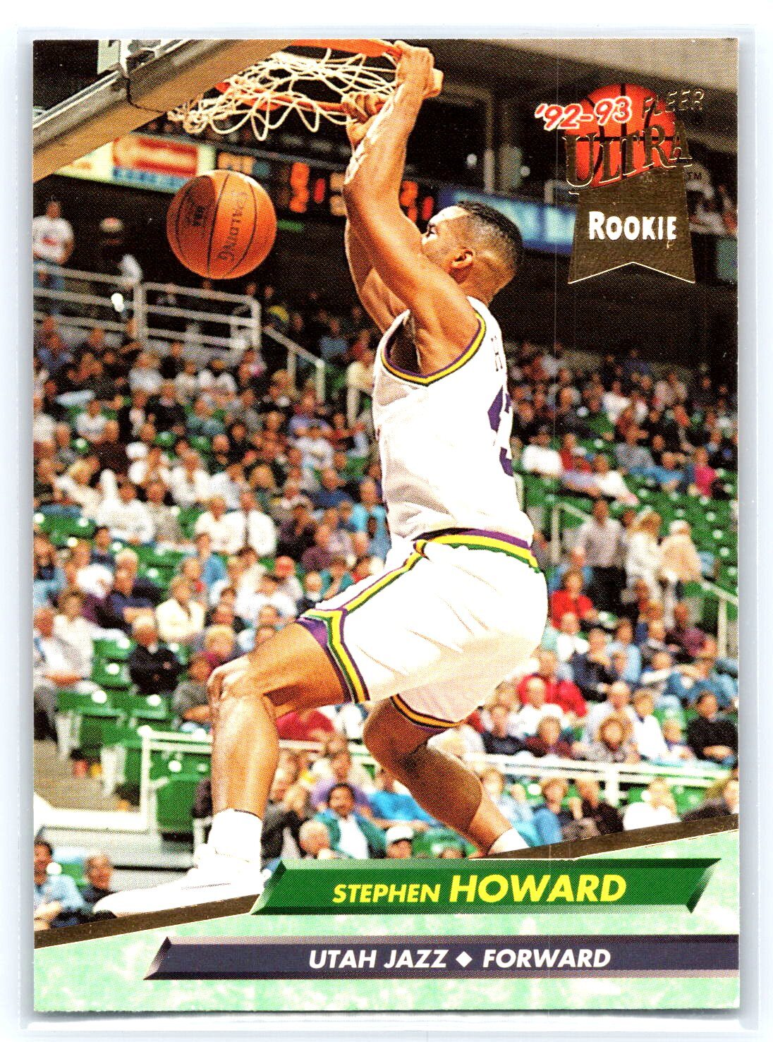 Stephen Howard Stephen Howard 1992-93 Ultra #363 Rookie | eBay