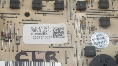 Whirlpool Oven Control Board – W10477071 Rev B, Used But Fully Functional, Blue