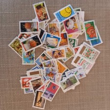 Lot 95 timbres autoadhésifs oblitérés - Etat parfait
