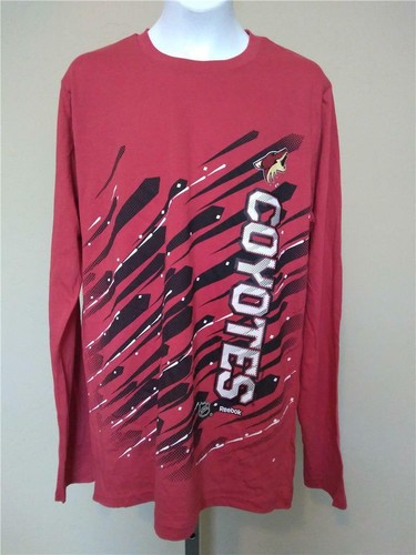 New Phoenix Coyotes Youth Sizes S-M-L-XL Red Reebok Shirt - Picture 2 of 4