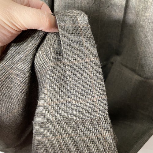 Louis Raphael Luxe Mens Wool Cuffed Pants 36 Waist 34 Inseam Workwear Business - Picture 3 of 8