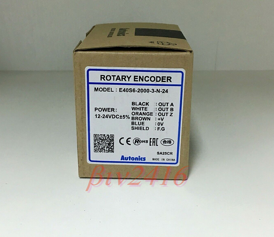 Autonics Encoder E40S6 2000 3 N 24 E40S620003N24 1PC NEW 3months autonics-encoder-e40s6-2000-3-n-24-e40s620003n24-1pc-new-3months