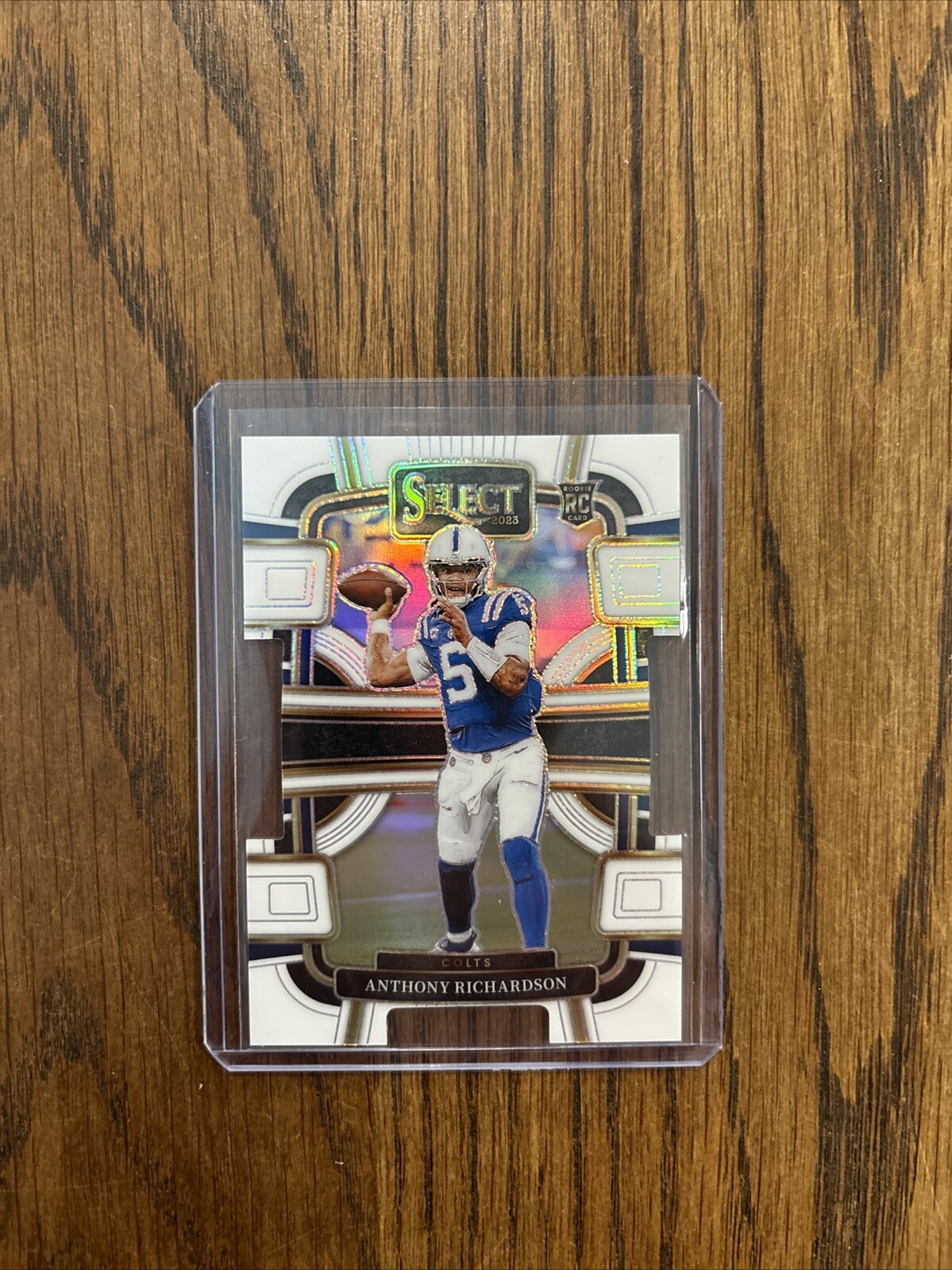 2023 Panini Select 15/199 White Concourse Die-Cut ANTHONY RICHARDSON Rookie Colt