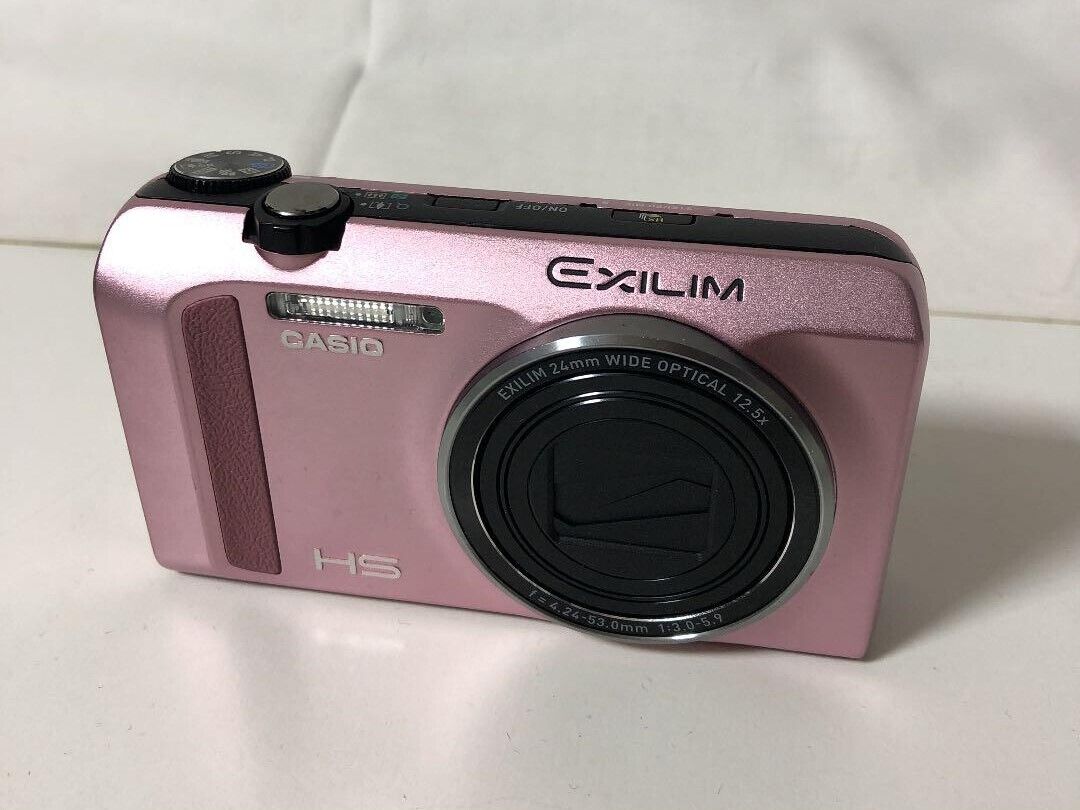 CASIO EX-ZR400 PK EXILIM Digital Camera High Speed 16.1MP Wide 24mm 12.5x  Pink