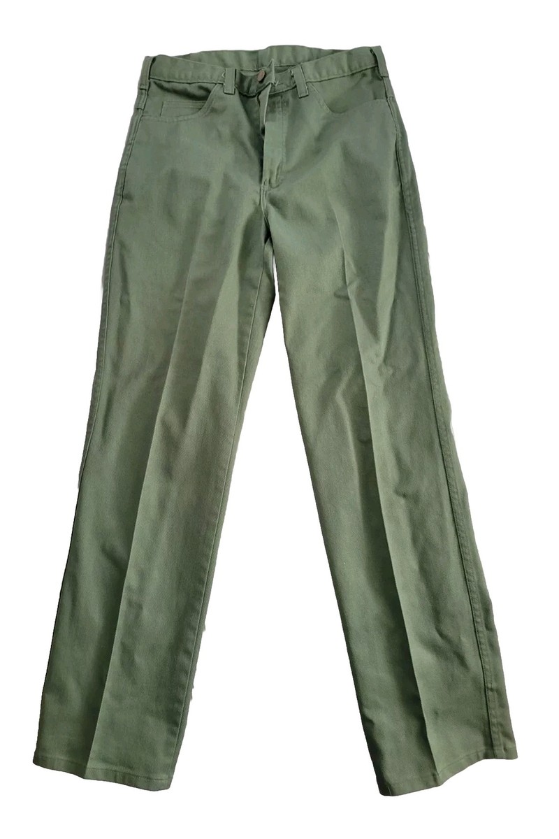 【新品】GREEN CLOTHING MOVEMENT PNT 24-25 Lion Apparel FS240 Vintage 90's Forestry Green Pants 33