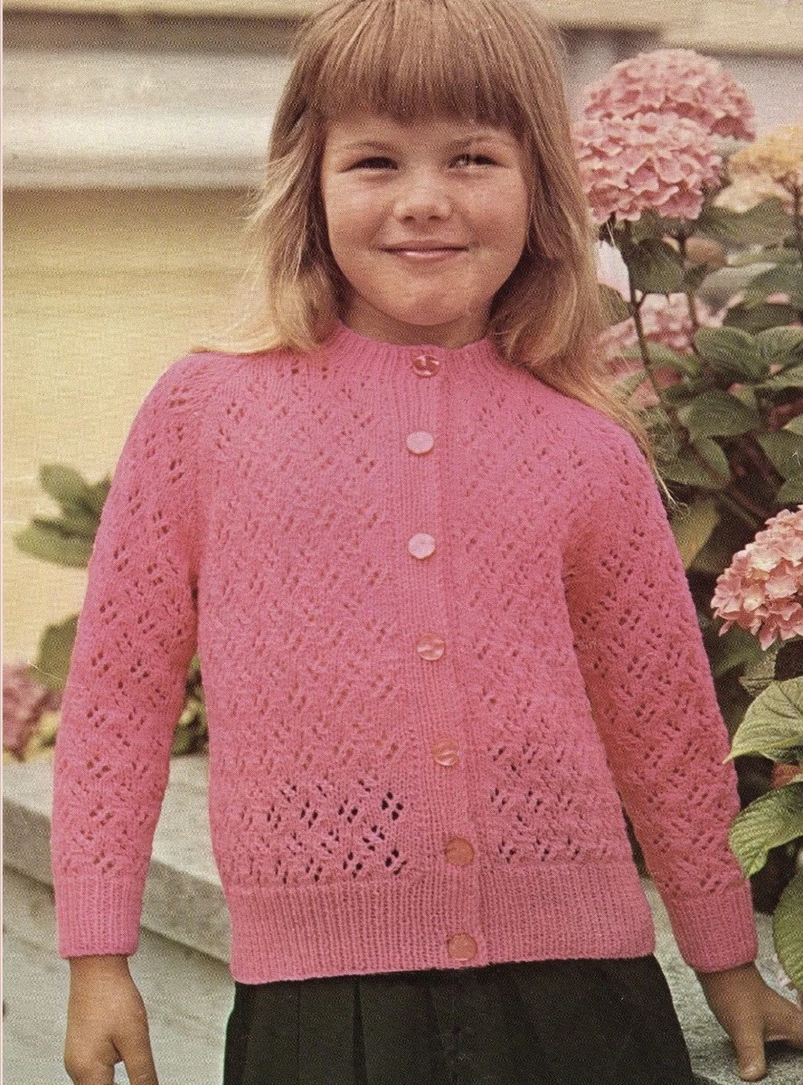 Girls top lace cardigan