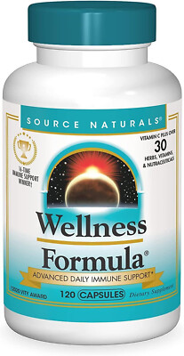 Source Naturals Wellness Formel 120 Kapseln essentielle Multivitamine USA