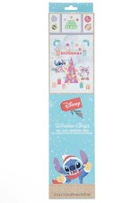 Disney Licensed Stitch  Merry Stitchmas" Window Cling Reusable 1 Sheet New