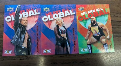 2024 Upper deck AEW Wrestling Complete your Set YOU PICK from List WE ARE GLOBAL