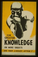 8" x 10" 1940 Photo For greater knowledge on more subjects use your library