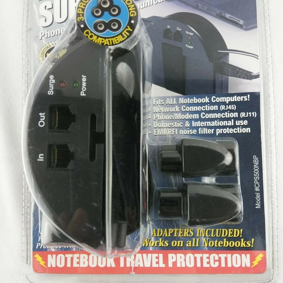 CyberPower Notebook Surge Protector CPS500NBP - Image 2 of 4