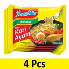 4x 72g Indomie Chicken Curry Flavor Instant Noodle
