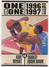 Kobe Bryant 1996 Upper Deck Collector's Choice #361 One on One Basketball Card